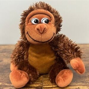 Hug & Luv Side Eye Brown Monkey Orangutan Plush Stuffed Animal